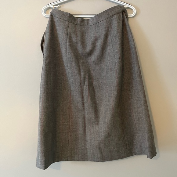 1940s Grey with Red Pinstripes That Young Leeds Look Two Piece Suit Medium - Picture 5 of 8